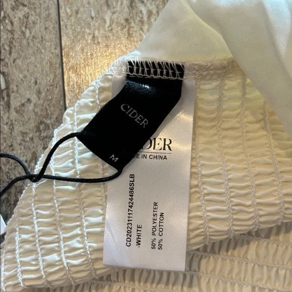 Cider Ivory Lace Fringe Bandeau - Picture 3 of 9